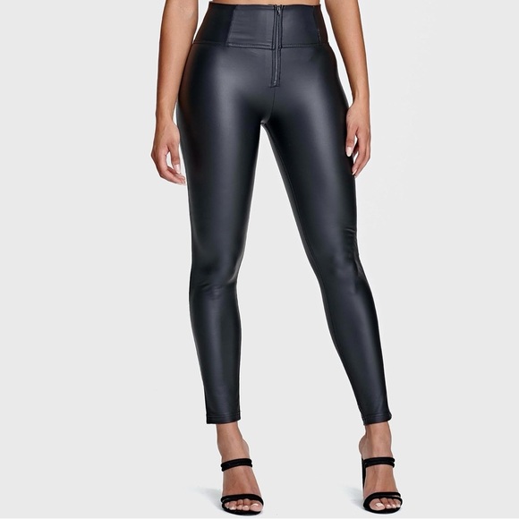 Freddy Black Butt Lifting Faux Leather for Women - High Rise - Picture 4 of 13